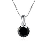 Admirable 1 CT Round cut VVS Real Top Quality Moissanite Diamonds Necklace For Women - Fine Jewellery - The Jewellery Supermarket