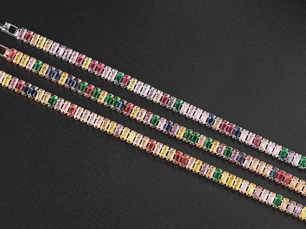 DELIGHTFUL AAA+ Cubic Zirconia Diamonds Tennis Bracelets For Women - Luxury Jewellery - The Jewellery Supermarket