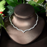 NEW - Graceful Super AAA+ Cubic Zirconia Diamonds Jewellery Set - The Jewellery Supermarket