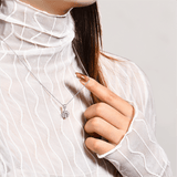 1 Carat Round Brilliant Cut D Color High Quality Moissanite Diamonds Necklace - Luxury Gemstone Necklace - The Jewellery Supermarket