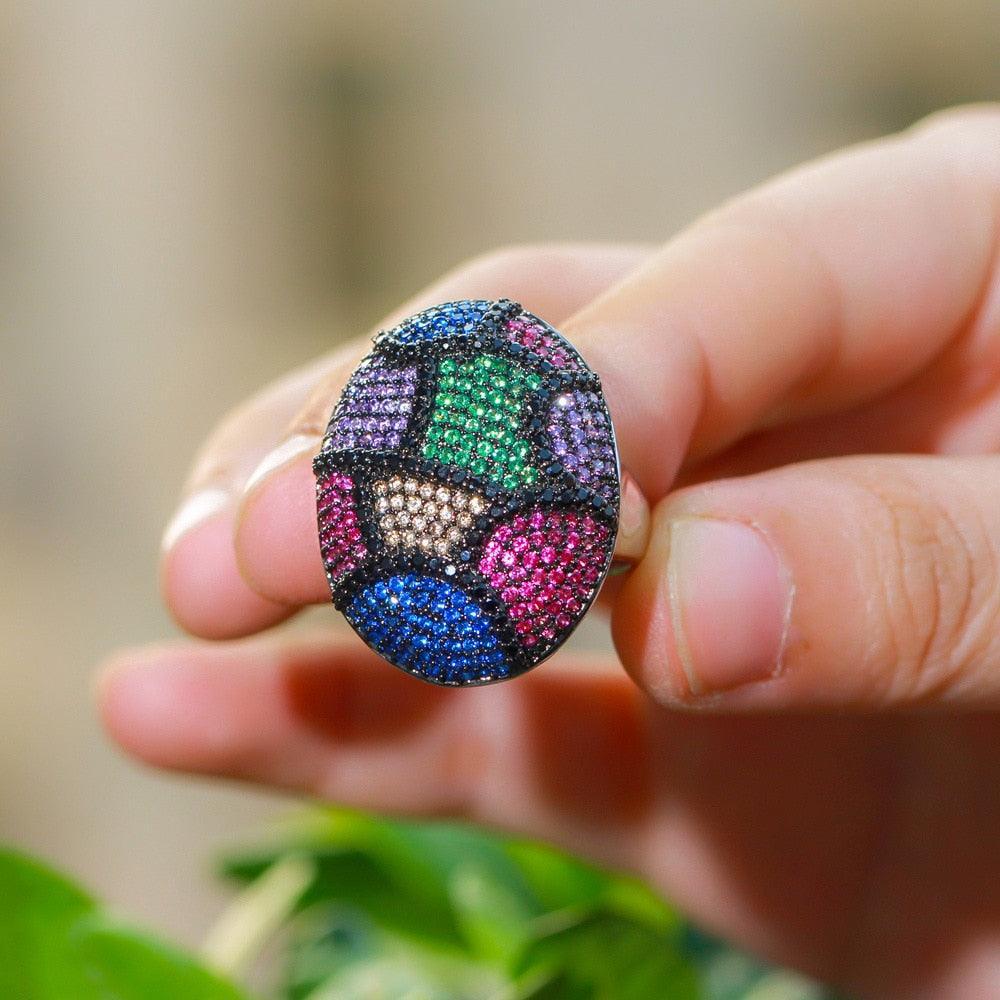 BEST GIFTS - Silver Color Designer Rings For Wedding or Engagement - The Jewellery Supermarket