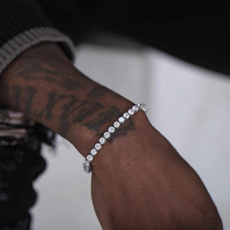NEW - Gorgeous Trendy AAA+ Cubic Zirconia Diamonds Popular Tennis Bracelets - The Jewellery Supermarket