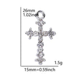 NEW HOT SELLERS - Charming Crystal Rhinestone Christ Crosses Pendant Necklaces For Women - The Jewellery Supermarket