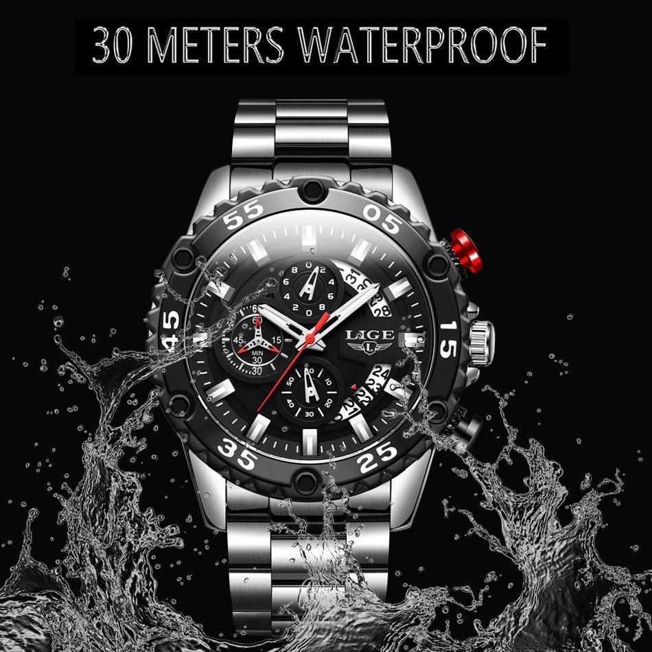 NEW ARRIVAL - Luminous Sports Army Waterproof Quartz Chronograph Military Wristwatch - The Jewellery Supermarket