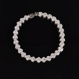*NEW* Ideal Gifts - Luxury AAA+ Cubic Zirconia Diamonds Rose Gold Tennis Bracelet - The Jewellery Supermarket