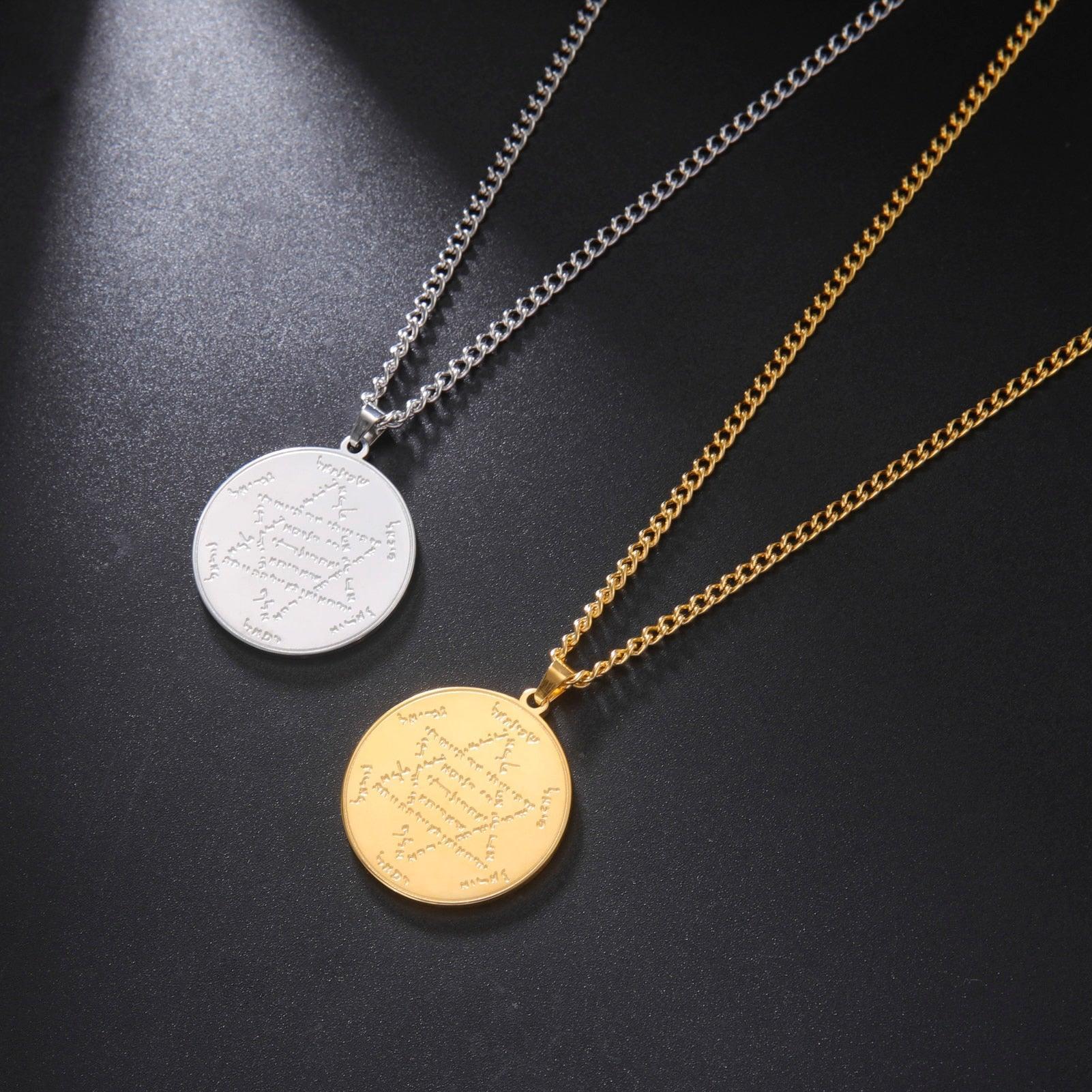 NEW ARRIVAL Hexagram Solomon Necklace for Men and Women Jewish Stainless Steel Jewellery - The Jewellery Supermarket