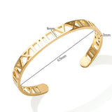 BEST SELLER New Design Hollow Roman Numerals Stainless Steel Jewellery Set for Women  - Fashion Jewellery - The Jewellery Supermarket