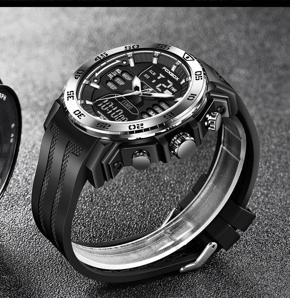 NEW - Military Sports Fashion 50M Waterproof Electronic Digital Big Watch - The Jewellery Supermarket