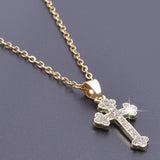 NEW HOT SELLERS - Charming Crystal Rhinestone Christ Crosses Pendant Necklaces For Women - The Jewellery Supermarket