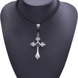 Amazing Gothic Religion Cross Cross Choker Aesthetic Design Pendant Necklaces For Women - Christian Jewellery - The Jewellery Supermarket
