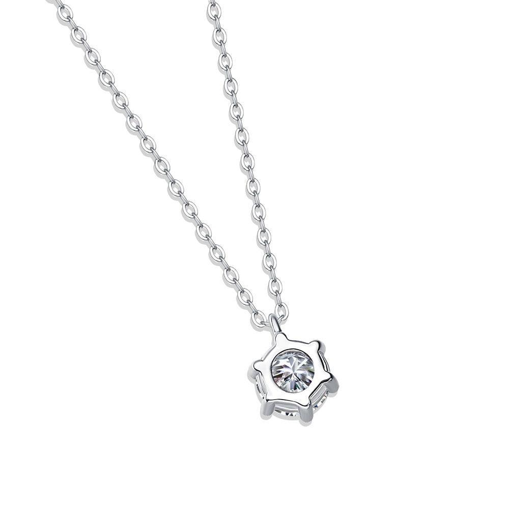 Top Quality Serenity Day 1 Carat Real High Quality Moissanite Diamonds Pendant Necklace - Wedding Jewellery - The Jewellery Supermarket
