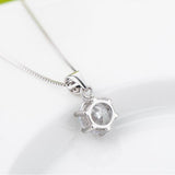 Admirable 1 CT Round cut VVS Real Top Quality Moissanite Diamonds Necklace For Women - Fine Jewellery - The Jewellery Supermarket