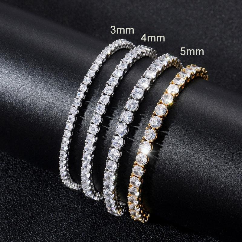 NEW Fashion AAA+ Zirconia Diamonds Charming Designer Multicolor Tennis Bracelets for Women - The Jewellery Supermarket