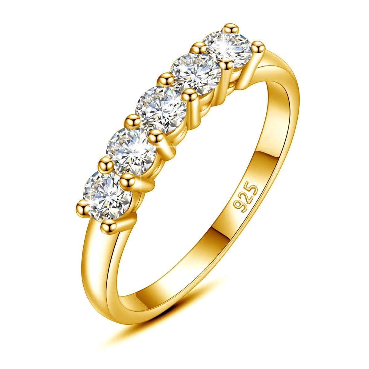 1 Carat D Color ♥︎ High Quality Moissanite Diamonds ♥︎ Wedding Engagement Ring - Popular Fine Jewellery - The Jewellery Supermarket