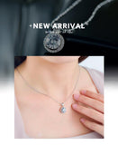 Luxury women Silver Genuine Sterling AAA Level Zircon Diamonds Chain Necklace - The Jewellery Supermarket