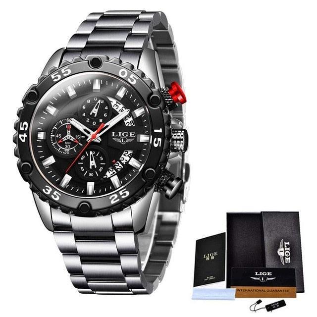 NEW ARRIVAL - Luminous Sports Army Waterproof Quartz Chronograph Military Wristwatch - The Jewellery Supermarket