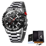 NEW ARRIVAL - Luminous Sports Army Waterproof Quartz Chronograph Military Wristwatch - The Jewellery Supermarket