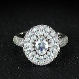 New Arrivals Luxury Beautiful AAA+ Quality CZ Diamonds Wedding Engagement Rings For Women - The Jewellery Supermarket