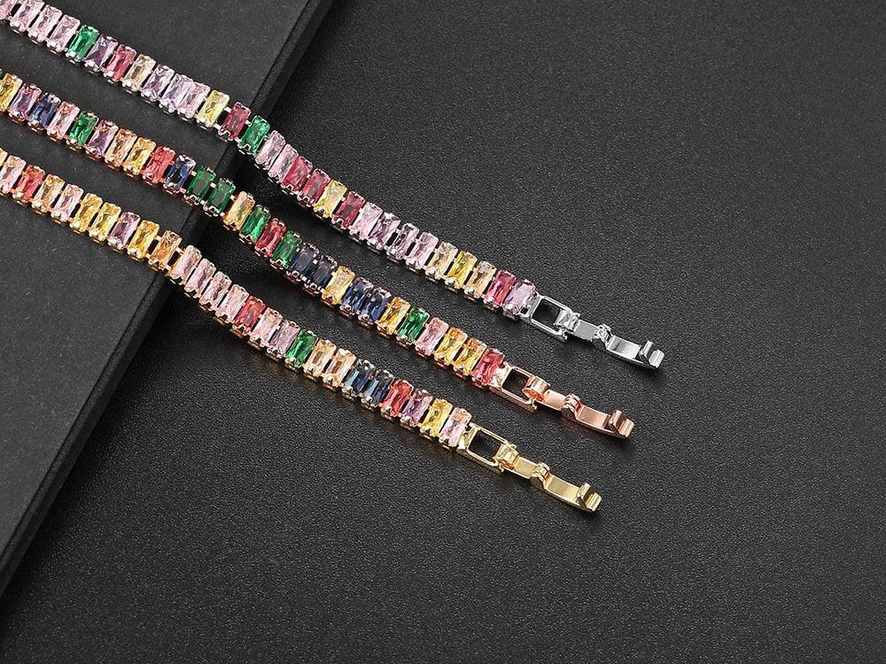 DELIGHTFUL AAA+ Cubic Zirconia Diamonds Tennis Bracelets For Women - Luxury Jewellery - The Jewellery Supermarket