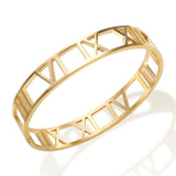 BEST SELLER New Design Hollow Roman Numerals Stainless Steel Jewellery Set for Women  - Fashion Jewellery - The Jewellery Supermarket