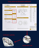 Sensational Classic Round Cut 2CT 8MM High Quality Moissanite Diamonds Necklace - Luxury Jewellery - The Jewellery Supermarket