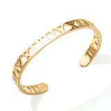 BEST SELLER New Design Hollow Roman Numerals Stainless Steel Jewellery Set for Women  - Fashion Jewellery - The Jewellery Supermarket