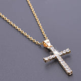 NEW HOT SELLERS - Charming Crystal Rhinestone Christ Crosses Pendant Necklaces For Women - The Jewellery Supermarket