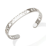 BEST SELLER New Design Hollow Roman Numerals Stainless Steel Jewellery Set for Women  - Fashion Jewellery - The Jewellery Supermarket