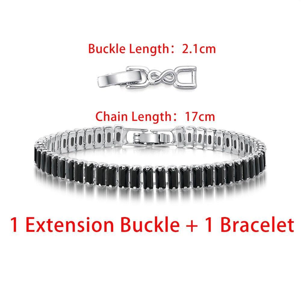 DELIGHTFUL AAA+ Cubic Zirconia Diamonds Tennis Bracelets For Women - Luxury Jewellery - The Jewellery Supermarket