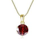 Admirable 1 CT Round cut VVS Real Top Quality Moissanite Diamonds Necklace For Women - Fine Jewellery - The Jewellery Supermarket