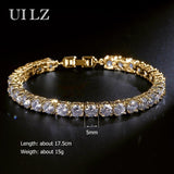 AMAZING Trendy Round AAA+ Cubic Zirconia Simulated Diamonds Tennis Bracelets Bangles for Women - The Jewellery Supermarket