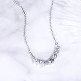 Dazzling 1ct, 0.5ct, 0.3ct,0.1ct High Quality Moissanite Diamonds Necklace For Women - Luxury Jewellery - The Jewellery Supermarket
