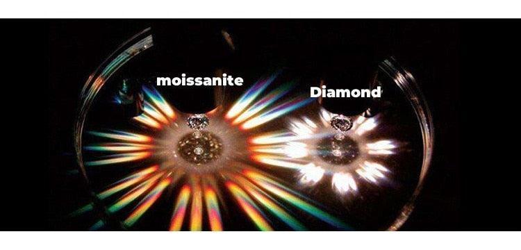 Admirable 1 CT Round cut VVS Real Top Quality Moissanite Diamonds Necklace For Women - Fine Jewellery - The Jewellery Supermarket