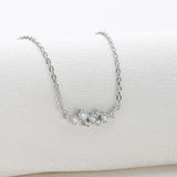 Super D Color VVS High Quality Moissanite Diamonds Necklace for Women Certified Pendants Female Choker - The Jewellery Supermarket