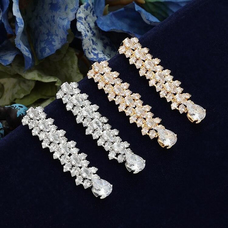 NEW ARRIVAL - Fabulous Luxury AAA+ Cubic Zirconia Diamonds Jewellery Set - The Jewellery Supermarket