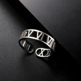 BEST SELLER New Design Hollow Roman Numerals Stainless Steel Jewellery Set for Women  - Fashion Jewellery - The Jewellery Supermarket