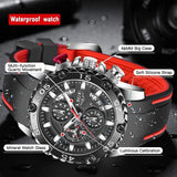NEW ARRIVAL - Luminous Sports Army Waterproof Quartz Chronograph Military Wristwatch - The Jewellery Supermarket
