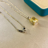 Luxury Sparkling 3 Carat High Quality Simulated Diamond Pendant Necklace - The Jewellery Supermarket