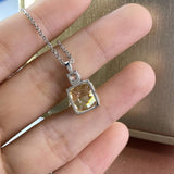 Luxury Sparkling 3 Carat High Quality Simulated Diamond Pendant Necklace - The Jewellery Supermarket