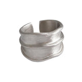 Best Gift Ideas - Fashion Simple Brushed Width Geometric Vintage Engagement Rings - The Jewellery Supermarket