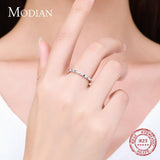 *NEW* Sterling Silver Full Clear High Quality AAA+ Cubic Zirconia Diamonds Luxury Finger Ring - The Jewellery Supermarket