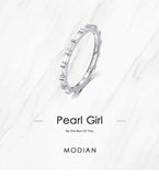 *NEW* Sterling Silver Full Clear High Quality AAA+ Cubic Zirconia Diamonds Luxury Finger Ring - The Jewellery Supermarket