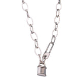 Best Gift ideas - New Trend Vintage Creative Lock Thick Chain Necklace - The Jewellery Supermarket