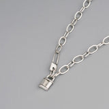 Best Gift ideas - New Trend Vintage Creative Lock Thick Chain Necklace - The Jewellery Supermarket