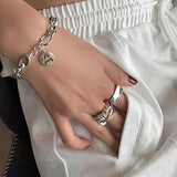 Creative Design Trendy Elegant Geometric Minimalist Engagement Ring - The Jewellery Supermarket