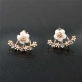 Low Price Gifts - Fashion Simple Flower Double Sided Daisies Stud Earrings - The Jewellery Supermarket