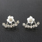 Low Price Gifts - Fashion Simple Flower Double Sided Daisies Stud Earrings - The Jewellery Supermarket