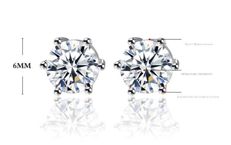 Classic Dazzling AAA+ CZ Diamonds Necklace+Earrings+Ring Jewelry Set - The Jewellery Supermarket