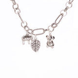 Great Gift Ideas - Fashion Hip Hop Vintage Bear Pendant Thick Chain Bracelet - The Jewellery Supermarket