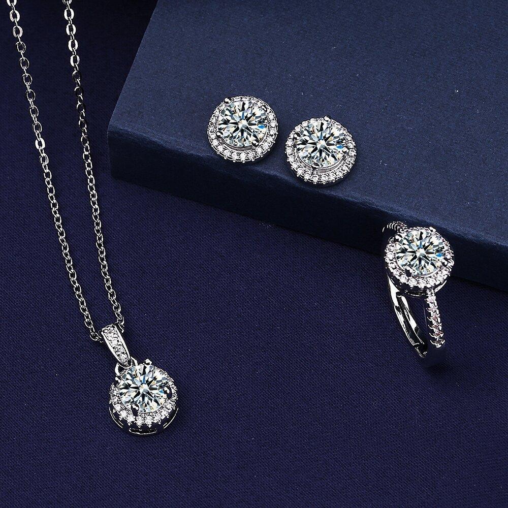 Ideal Gifts - Attractive Simulated Diamonds Jewelry sets - The Jewellery Supermarket